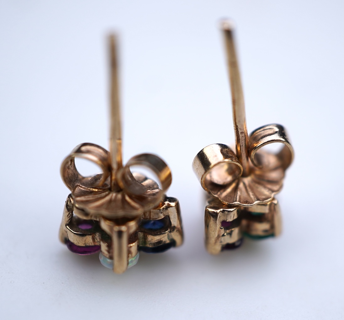 A collection of jewels and watches